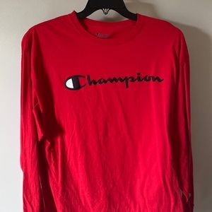 Champion men’s long sleeve T-shirt